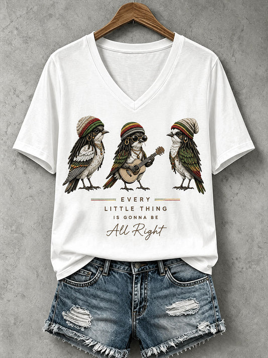 Women's Every Little Thing Is Gonna Be All Right T-Shirt