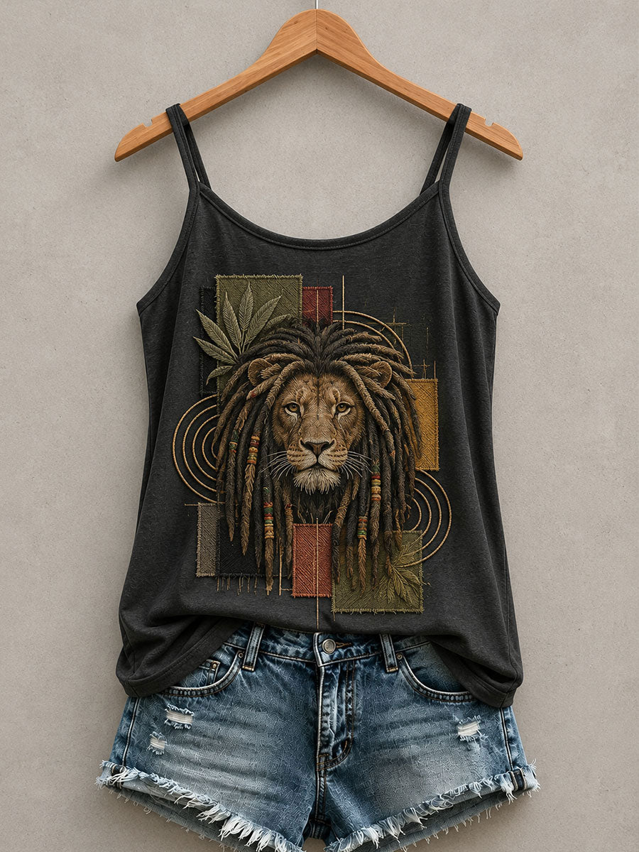 Women's Reggae Lion Tank Top