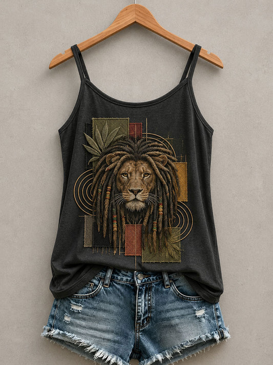 Women's Reggae Lion Tank Top