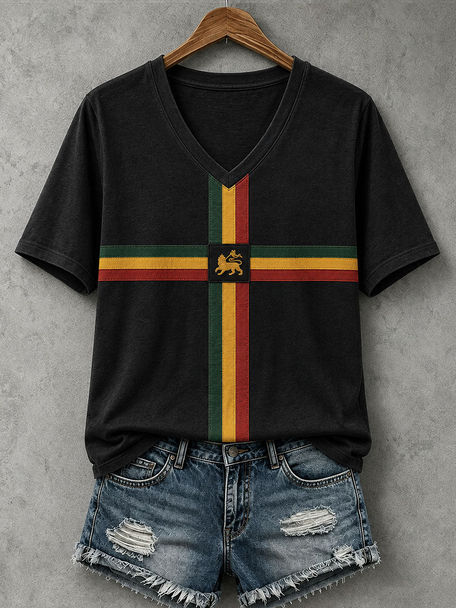 Women's Reggae Lion T-Shirt