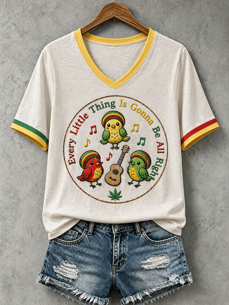 Women's Every Little Thing Is Gonna Be All Right T-Shirt