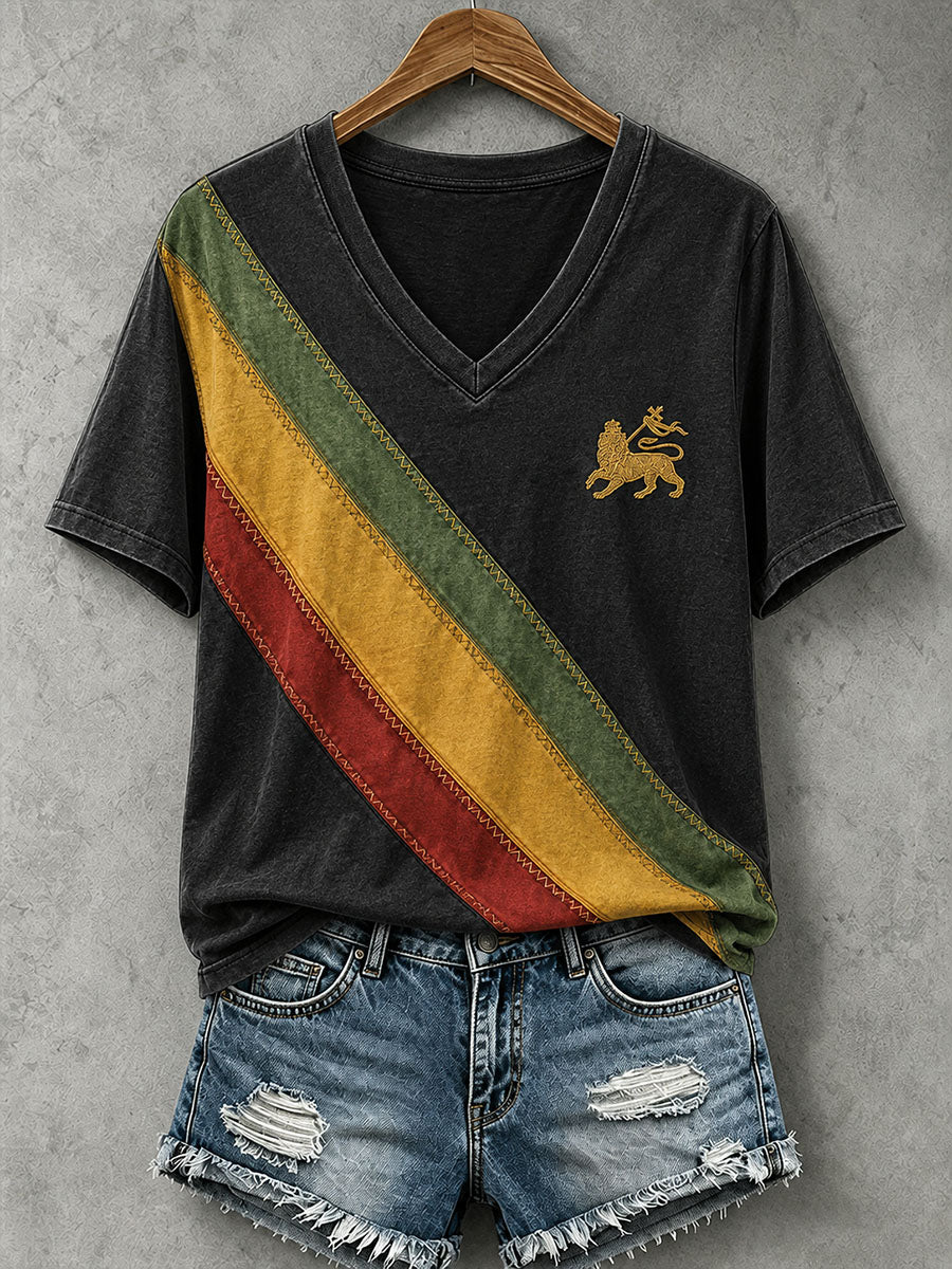 Women's Reggae Lion T-Shirt