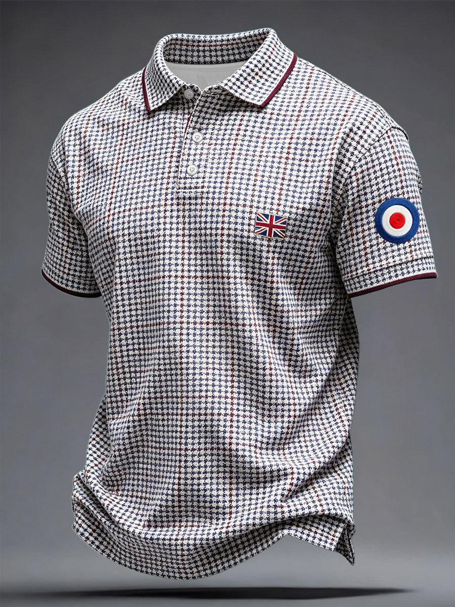 Men's Mods Culture UK Music Lover Business Style Printed Casual Tops