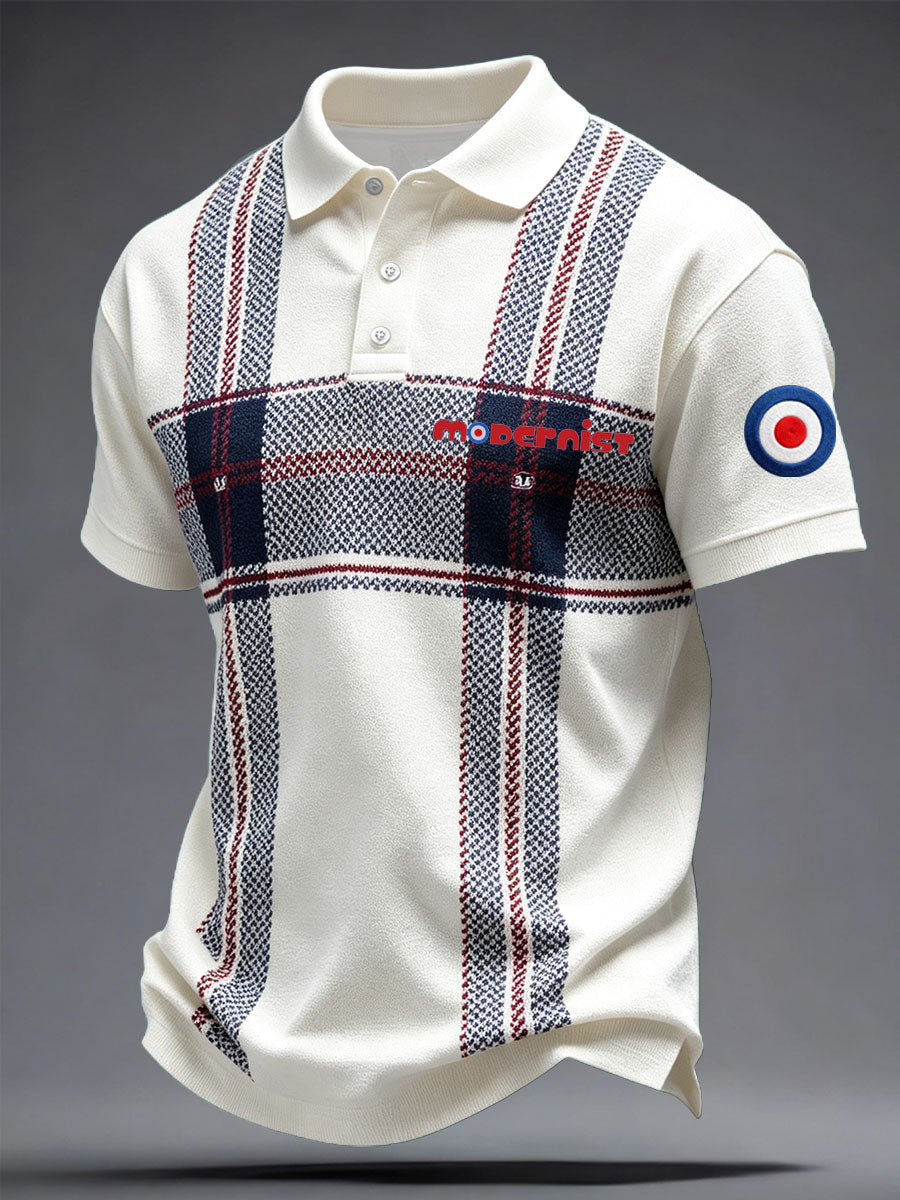 Men's Mods Culture UK Music Lover Business Style Printed Casual Tops