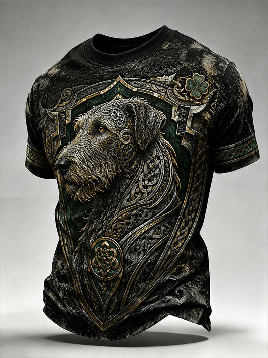 Men's Irish Patriotic Short Sleeve Shirt