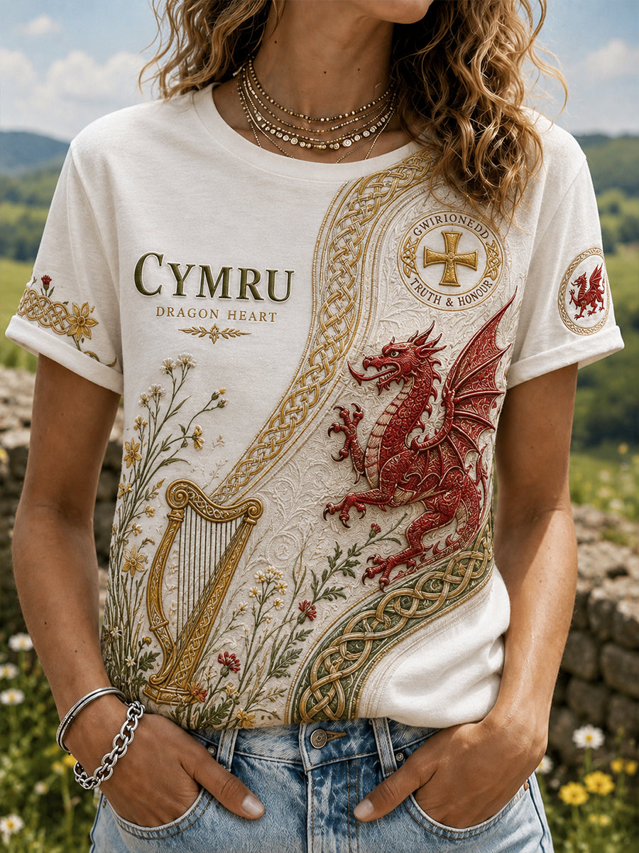 Women's Wales Short-Sleeved T-Shirt