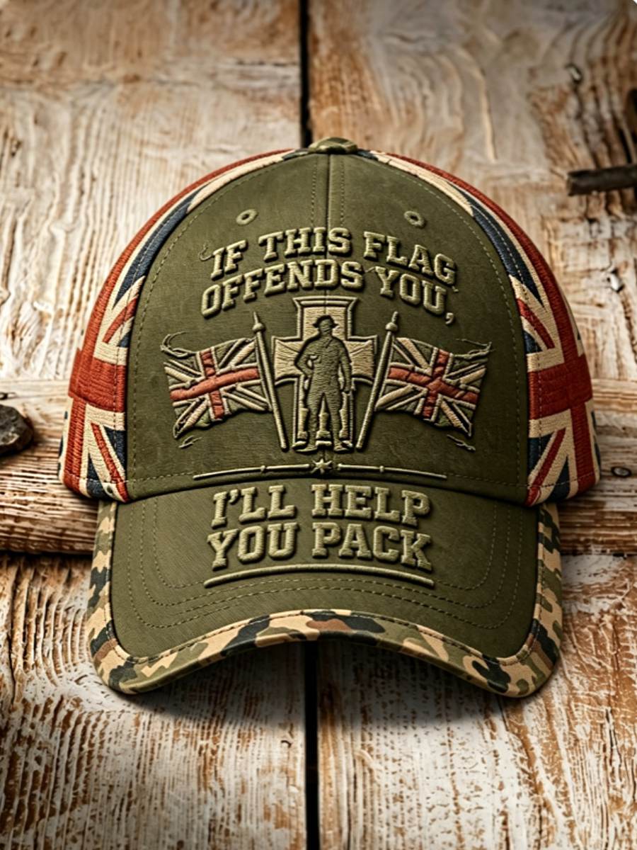 Unisex  IF THIS FLAG OFFENDS YOU I'LL HELP YOU PACK Hat