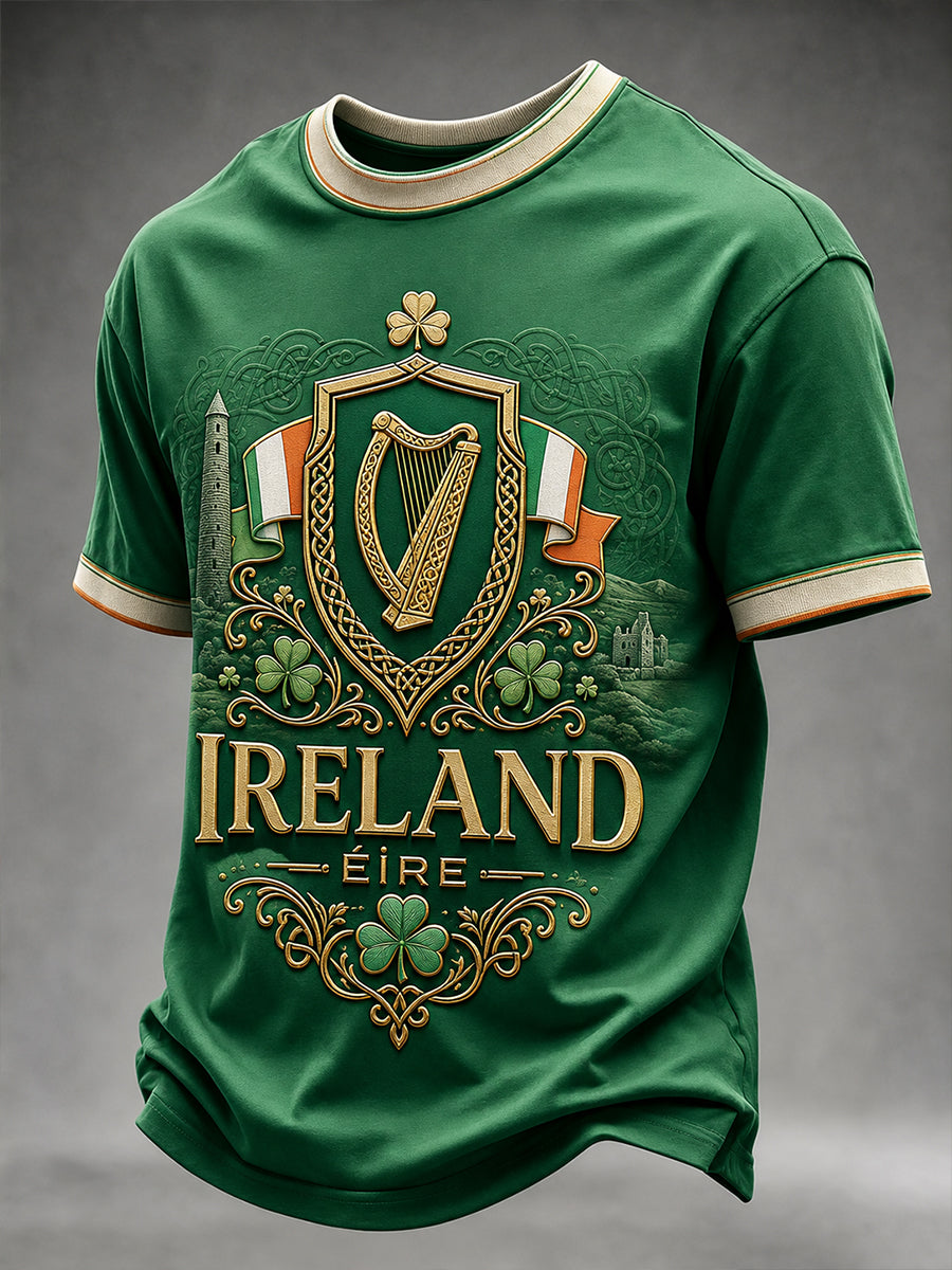 Men's Irish Patriotic Commemoration Short Sleeve T-Shirt