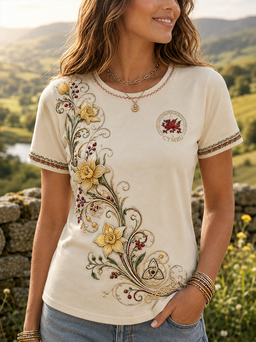 Women's Wales Short-Sleeved T-Shirt