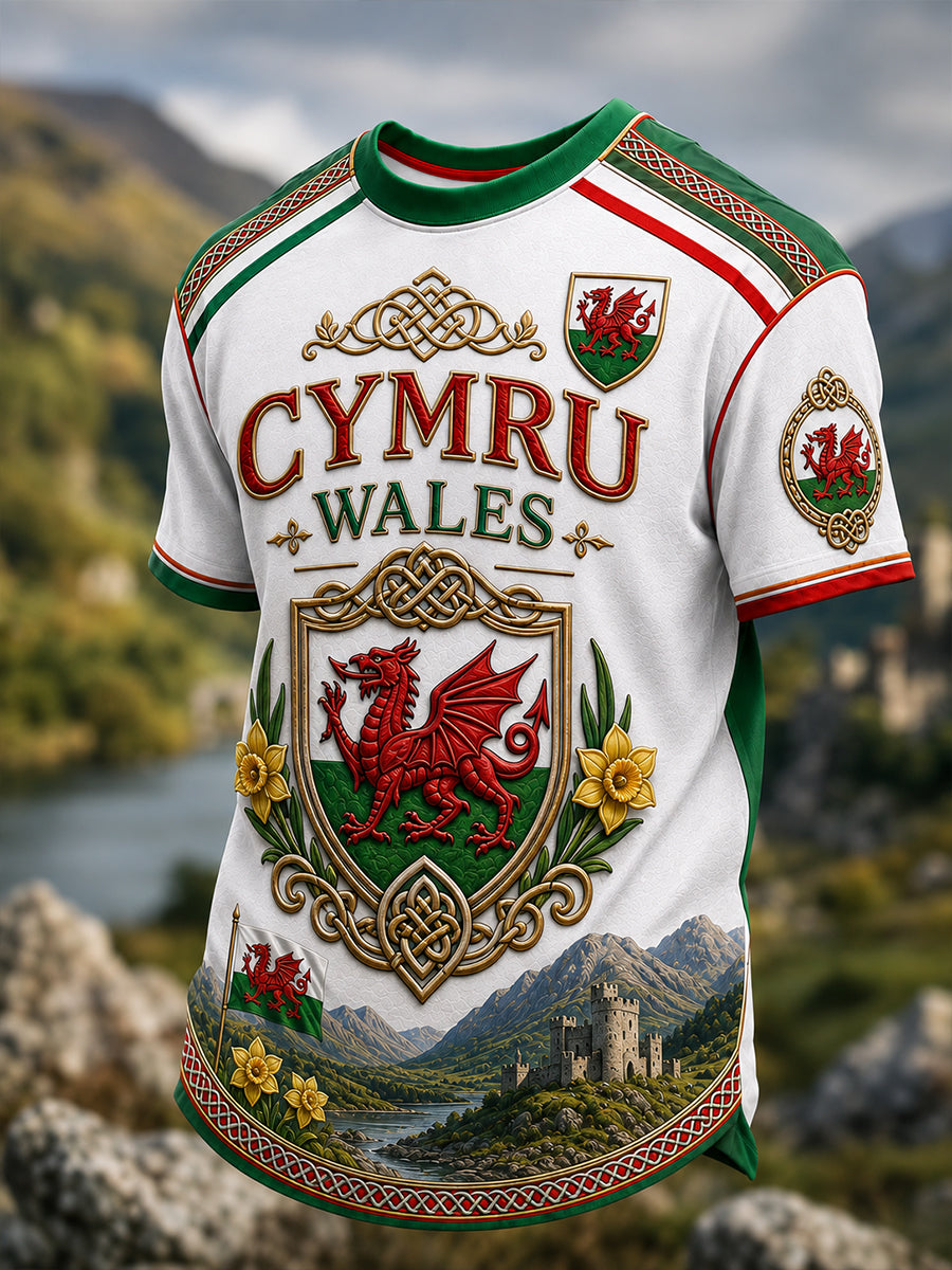 Men's Wales Short Sleeve Shirt