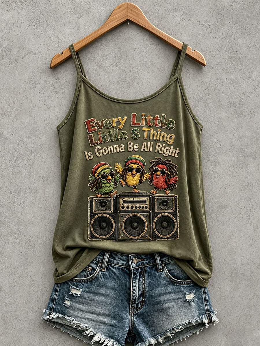 Women's Every Little Thing Is Gonna Be All Right Tank Top