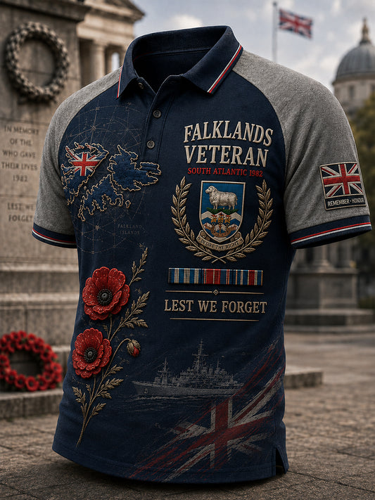 Men's Falklands War Memorial Short Sleeve T-Shirt