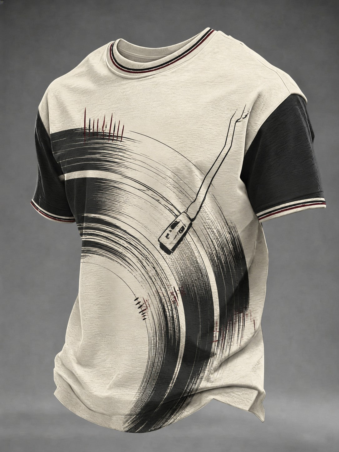 Men's Ska Revival Style Printed T-shirt