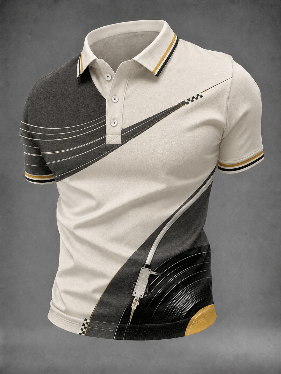 Men's Ska Revival Style Printed Shirt