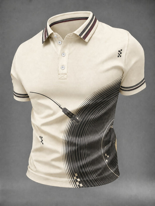 Men's Ska Revival Style Printed Shirt