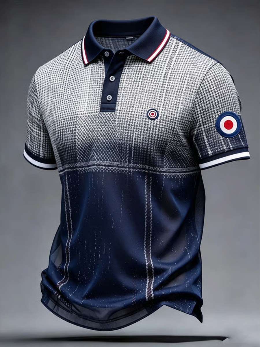 Men's Mods Culture UK Music Lover Printed polo shirt