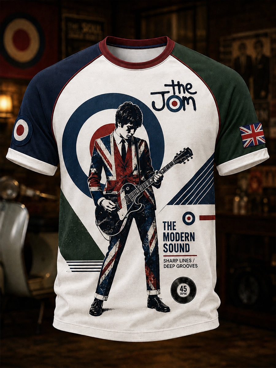 Men's Paul Weller And British Mod Culture Short-Sleeved T-Shirt