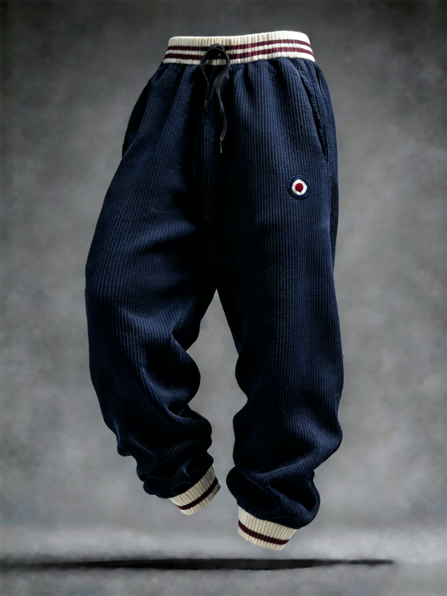 Men's Mods Culture UK Music Lover Business Style Printed pants