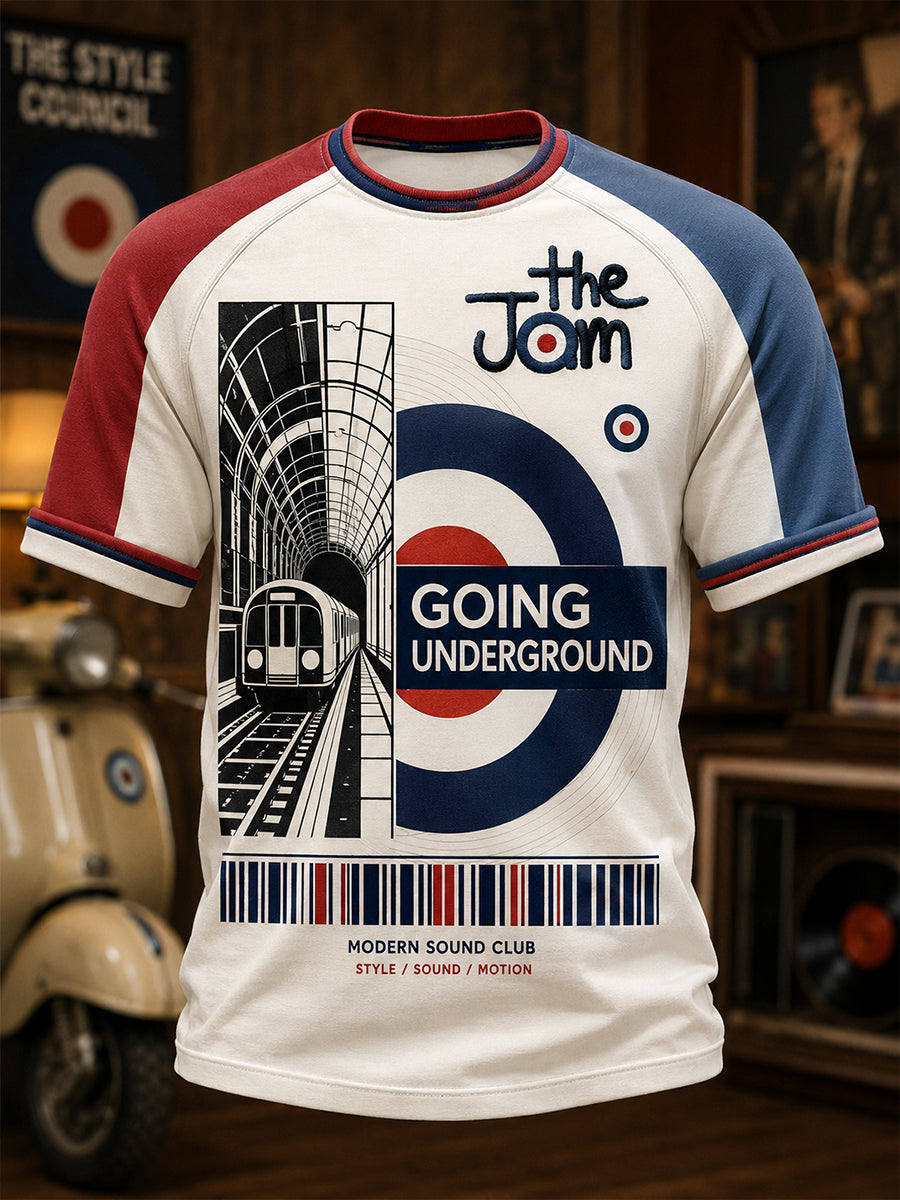 Men's Paul Weller And British Mod Culture Short-Sleeved T-Shirt