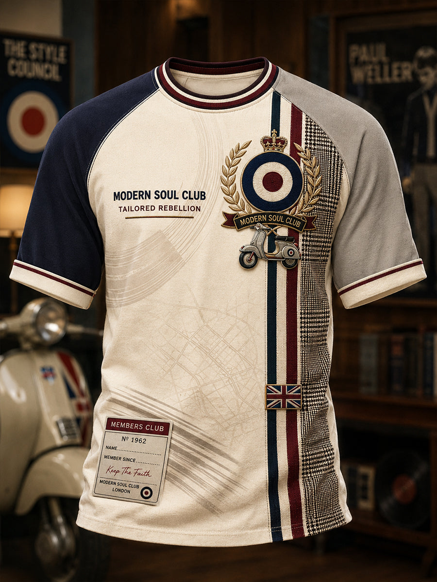 Men's Paul Weller And British Mod Culture Short-Sleeved T-Shirt