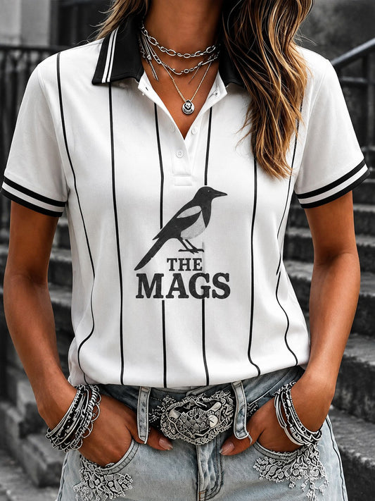 Women's Football Printed Shirt