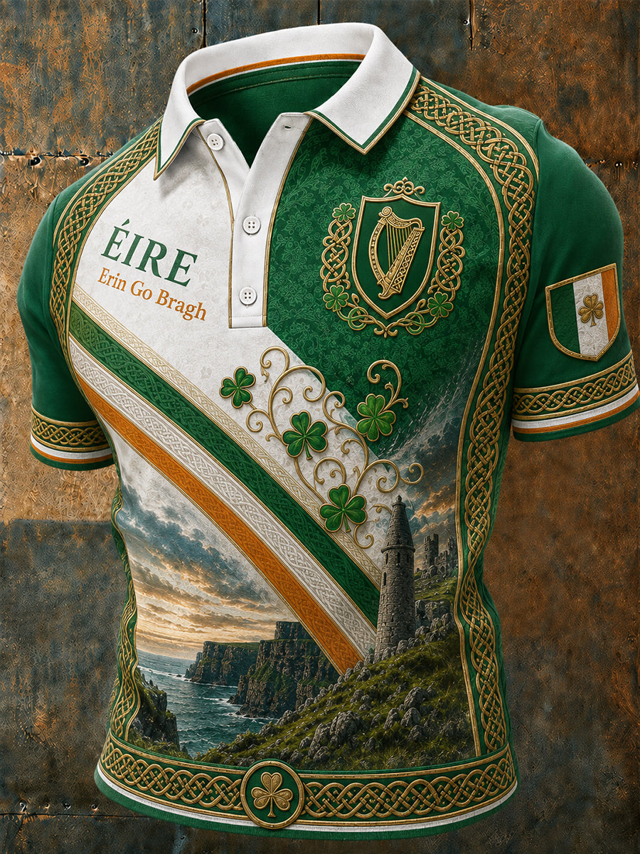 Men's Irish Patriotic Commemoration Short Sleeve Shirt