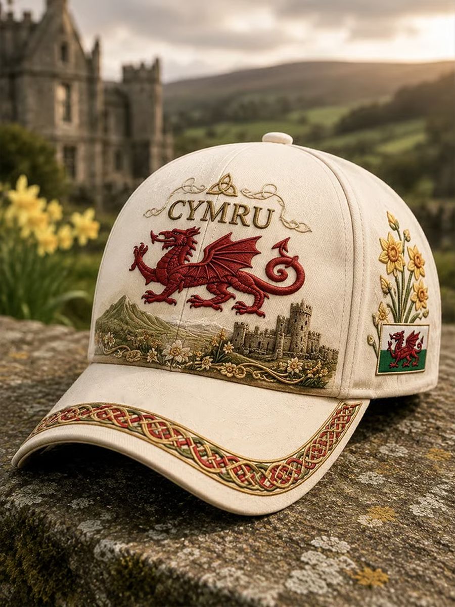 Unisex Welsh print Hat