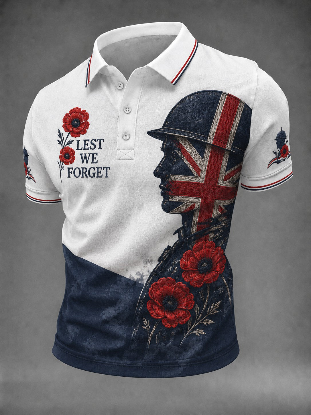 Men's Lest We Forget Printed Shirt