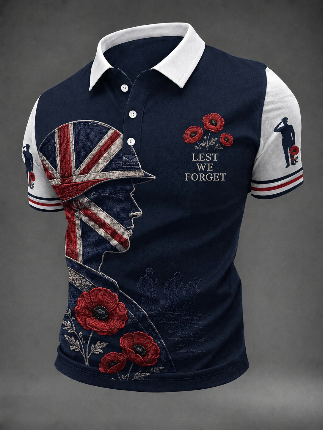 Men's Lest We Forget Printed Shirt