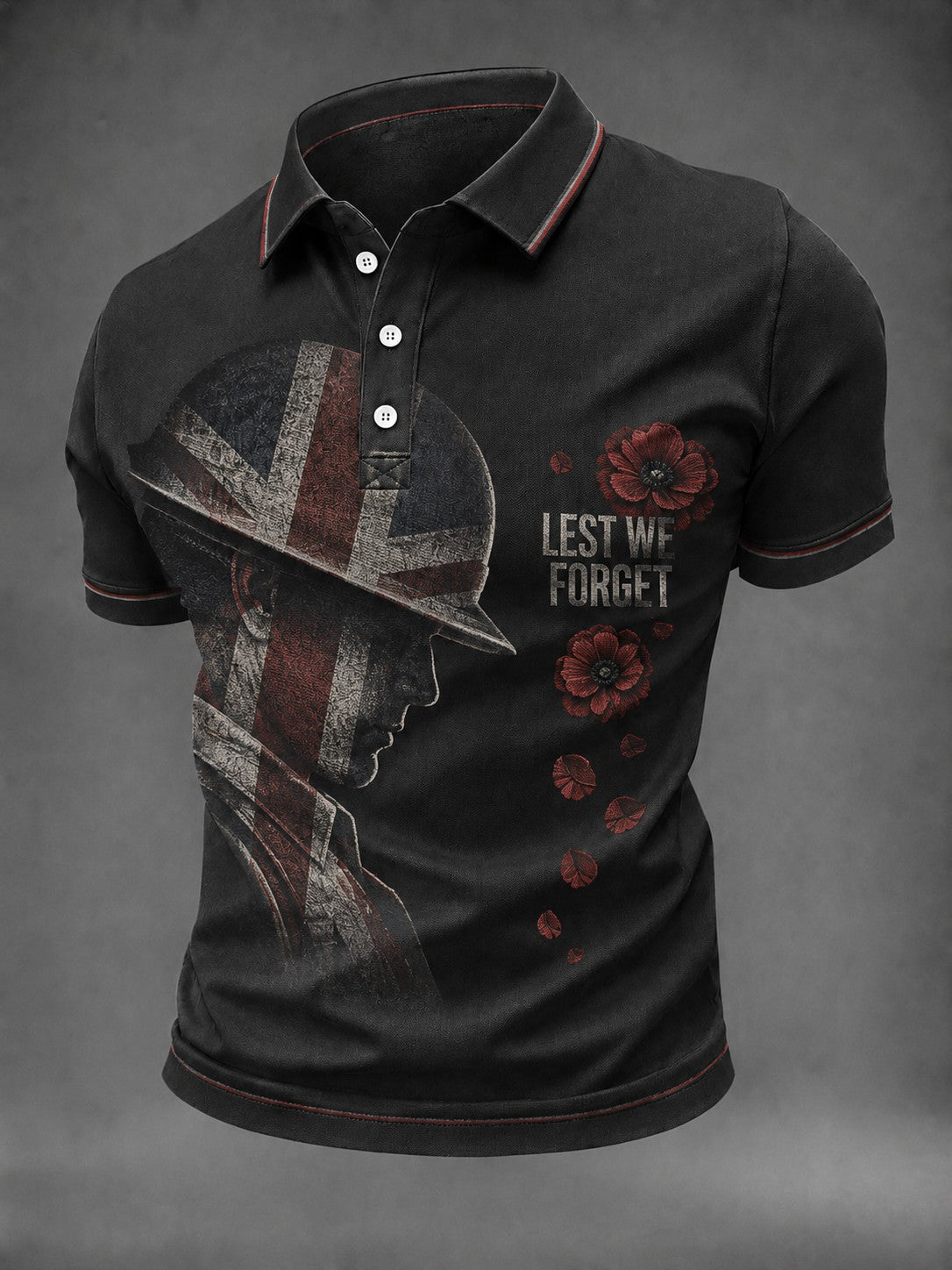 Men's Lest We Forget Printed Shirt