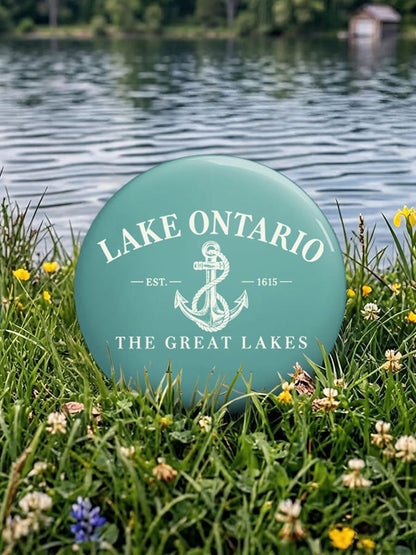 Lake Ontario Printed Badge
