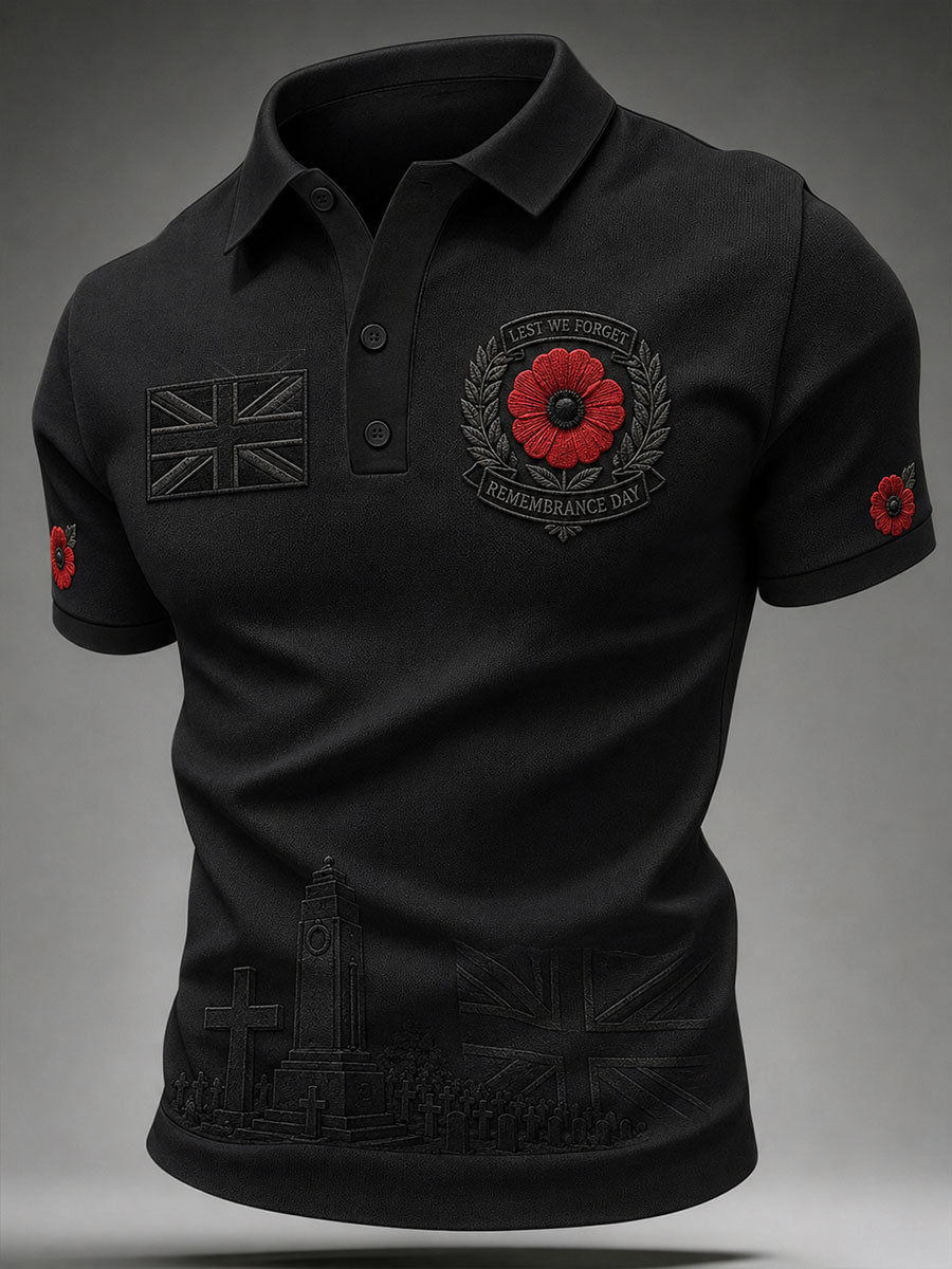 Men's Remembrance Day Lest We Forget Shirt