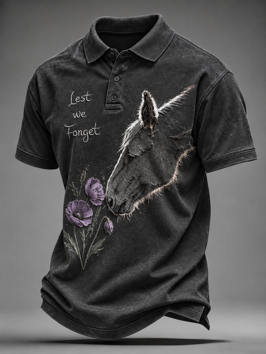 Men's Remembering The Animals Of War Shirt