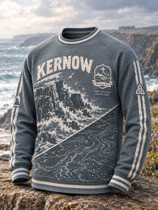Men's UK Cornwall Waffle Long-Sleeve Sweatshirt