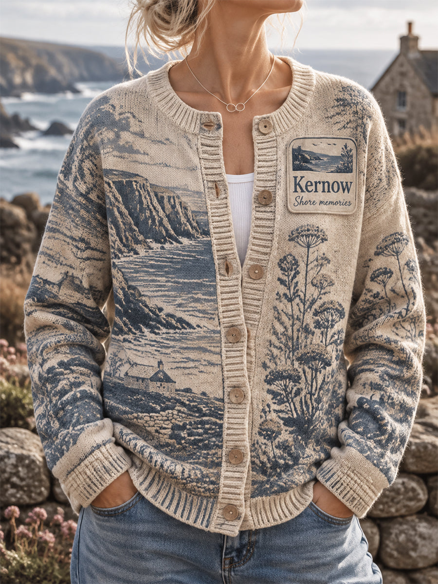 Women’s UK Cornwall Long-Sleeve Sweater Cardigan
