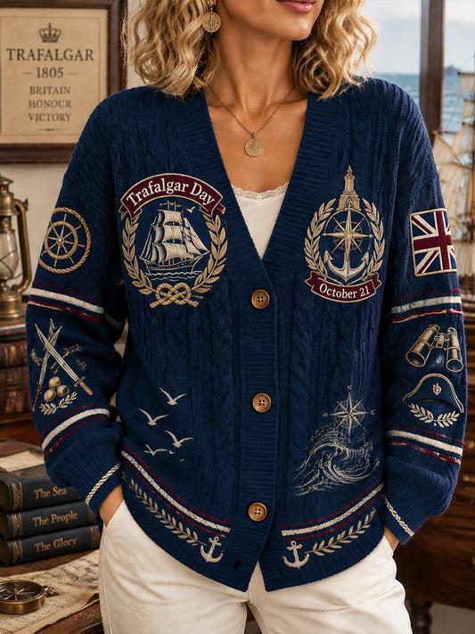 Women’s Trafalgar Day Sweater Cardigan