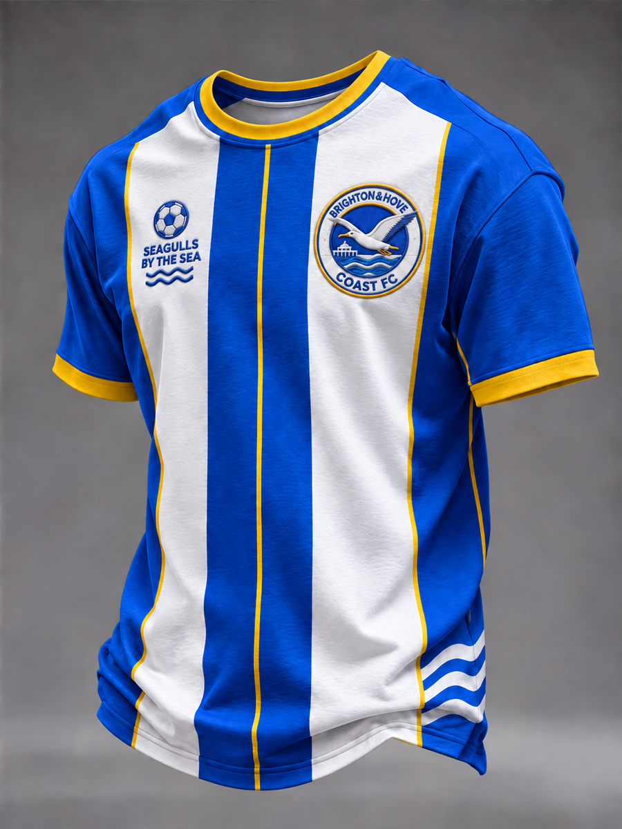 Men's South Coast Football Lover Printed short sleeves t-shirt