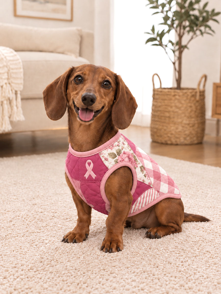 Breast Cancer Awareness Dog Vests