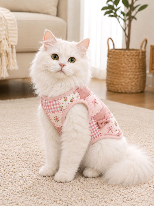 Breast Cancer Awareness Cat Vests