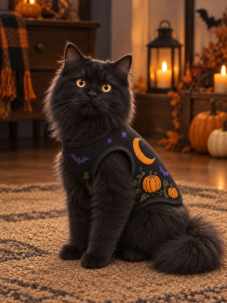 Halloween Cat Vests
