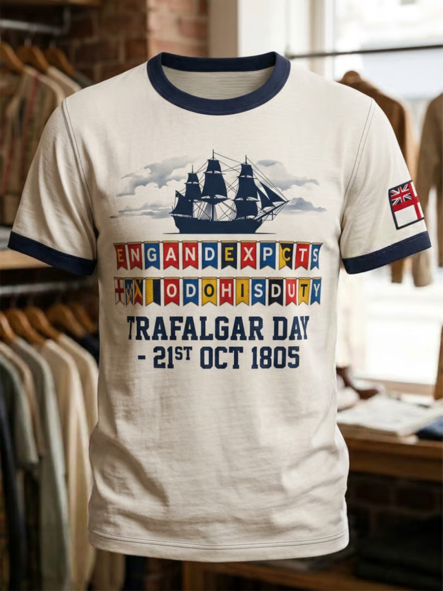 Men's UK Trafalgar Day short sleeves t-shirt