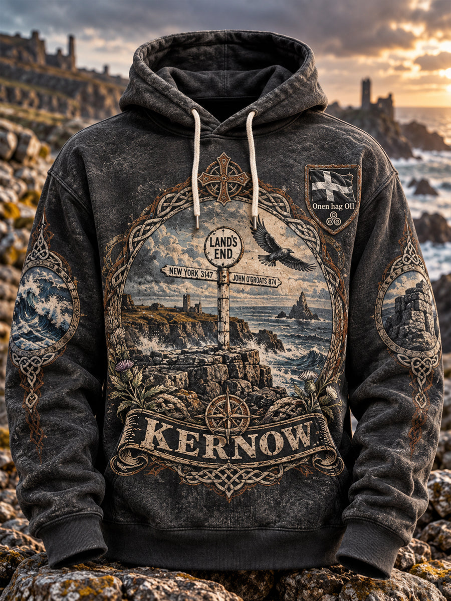 Men's UK Cornwall Long-Sleeve Hoodie