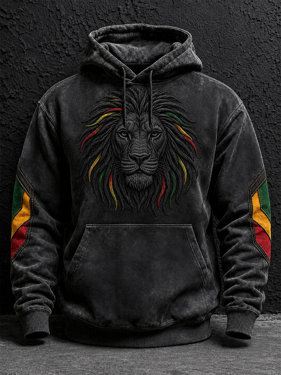 Men's Reggae Lion Hoodie