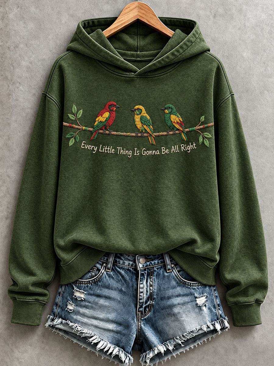Women's Every Little Thing Is Gonna Be All Right Hoodie