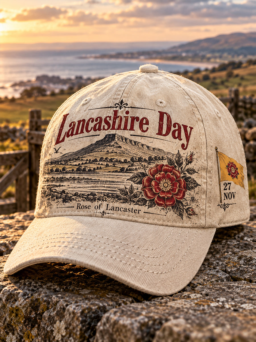Unisex UK Lancashire Day Baseball Cap