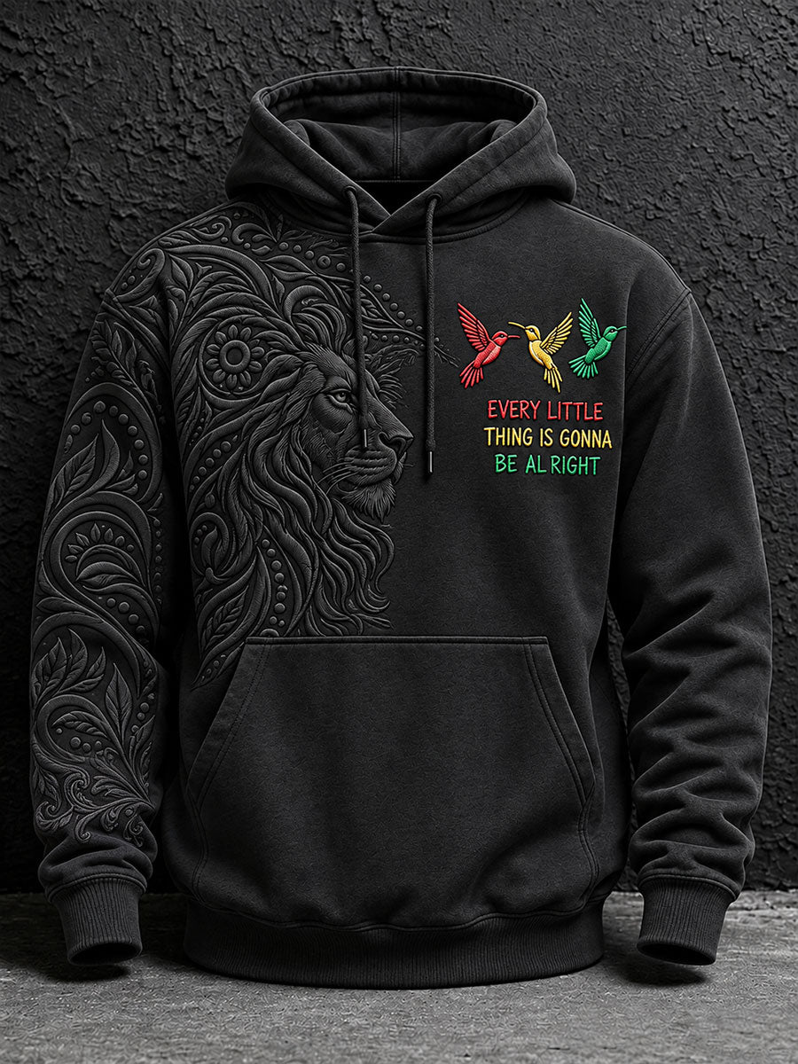 Men's Every Little Thing Is Gonna Be All Right Hoodie
