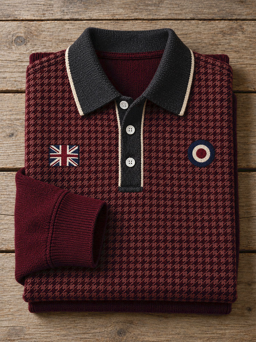 Men's UK Music Lover Mods Art Printed Casual Tops