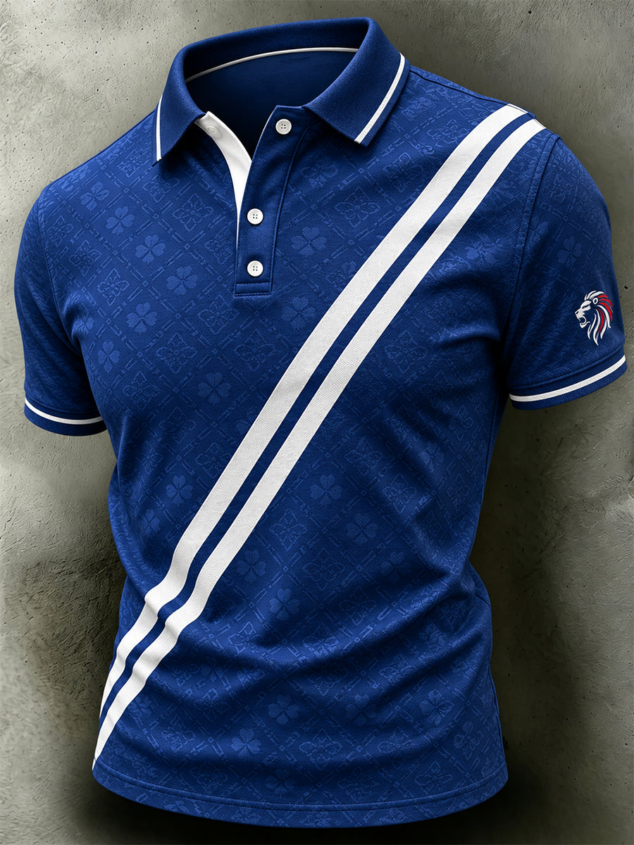 Men's St Andrew’s Day Printed Polo Shirt