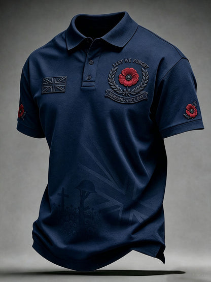 Men's Lest We Forget Printed Shirt