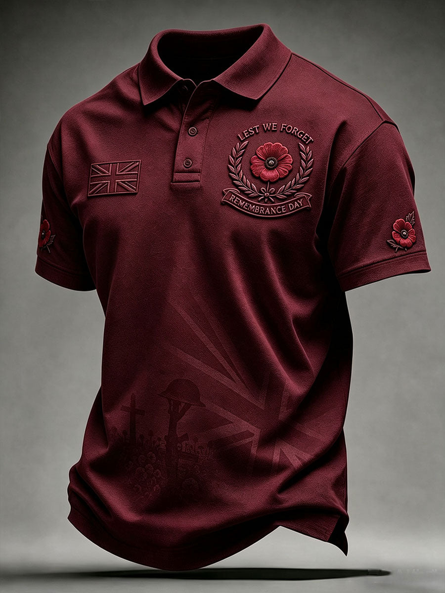 Men's Lest We Forget Printed Shirt